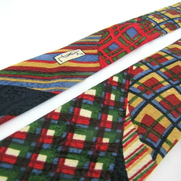 Rare 1960s YVES SAINT LAURENT YSL Tie Mod GoGo - Picture 6 of 6